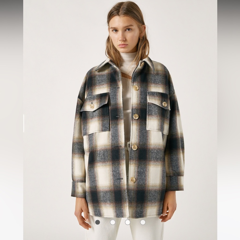 Pull & bear oversized shacket